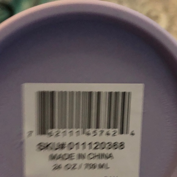 Starbucks Lavender Lilac Grid Cold Cup - Picture 3 of 3